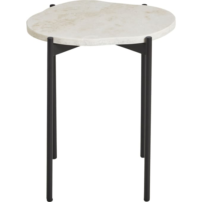 Woud La Terra occasional table - ivory - 46 cm