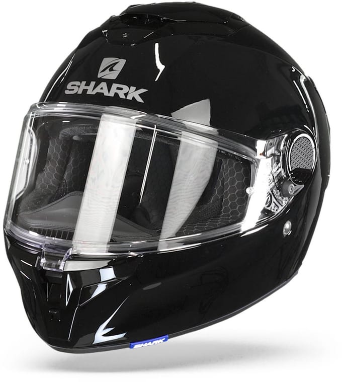 Shark Spartan GT Blank Bcl. Micr. Zwart Blk Integraalhelm - Maat XS - Helm