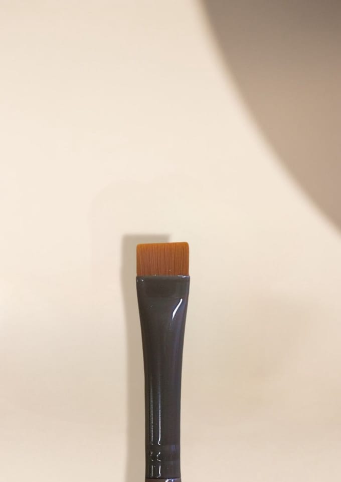 Henna Wenkbrauw Penseel - Flat Brush - Voor Henna & Brow Tint