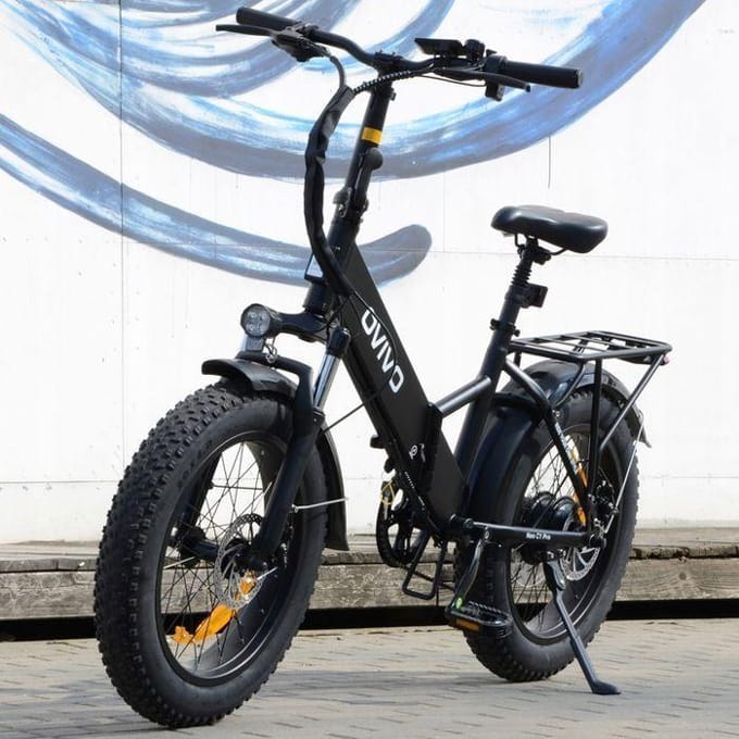 Vélo électrique - OVIVO - C1 Pro - 250W - 10.4Ah - 25km/h - Noir