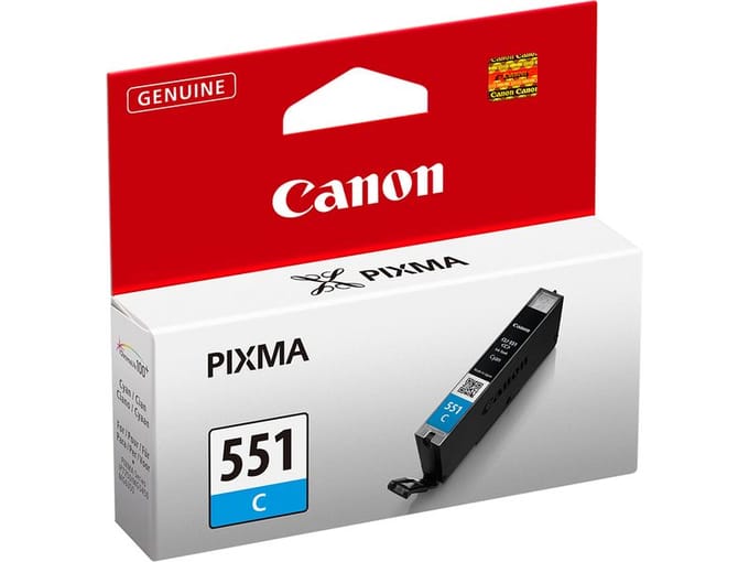 Canon CLI-551C - Inktcartridge - Origineel - Standaard capaciteit - Cyaan