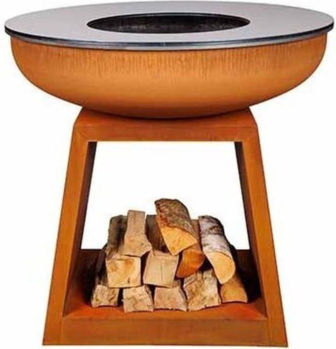White Fire Original Stow Barbecue D99cm Cortenstaal - Avkp 1600€