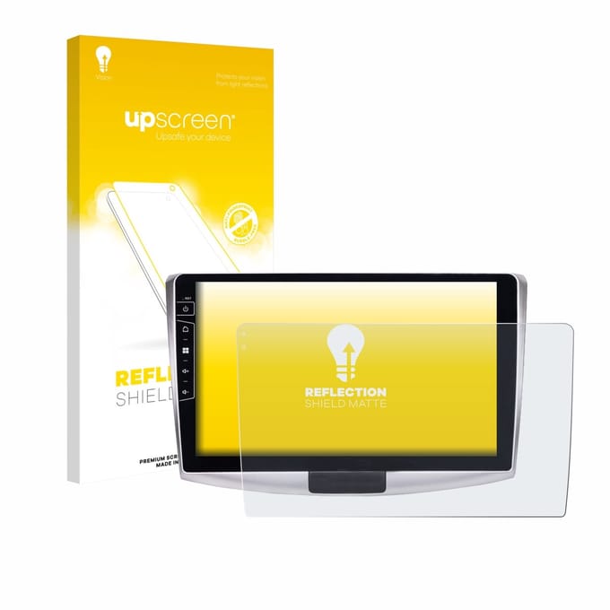 upscreen - Screenprotector voor Dynavin D9-B6S Premium Flex 10.1" - Folie Beschermfolie anti glare matte