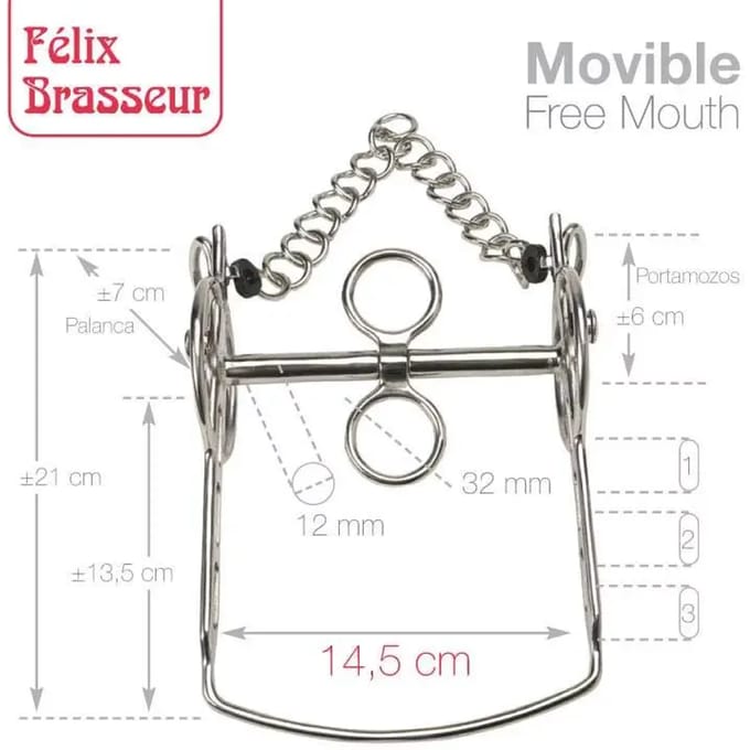 Monds voor paard mobiel Zaldi Felix Brasseur 004H12