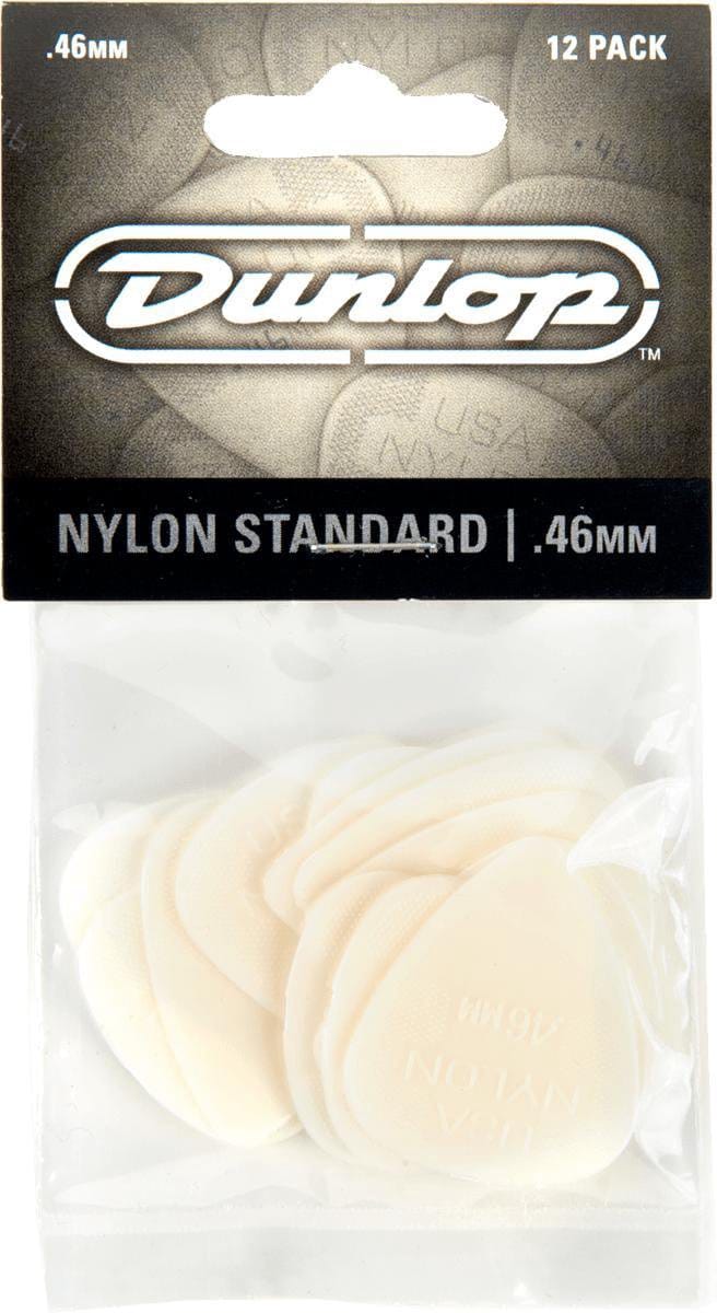 Dunlop Nylon Standard .46 Plectrum 12-Pack - Plectra