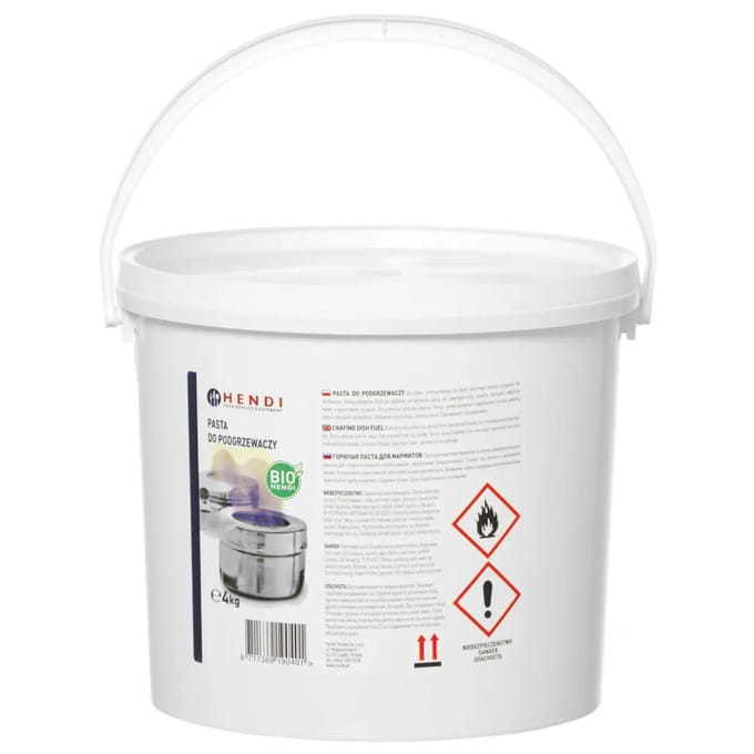 Hendi - Pasta etanol serie - Gastronomische Verwarmingspasta - 8 kg - Denatuurd