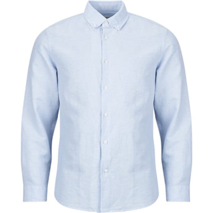 Selected  Overhemd Lange Mouw SLHSLIMCLAY LINENBLEND