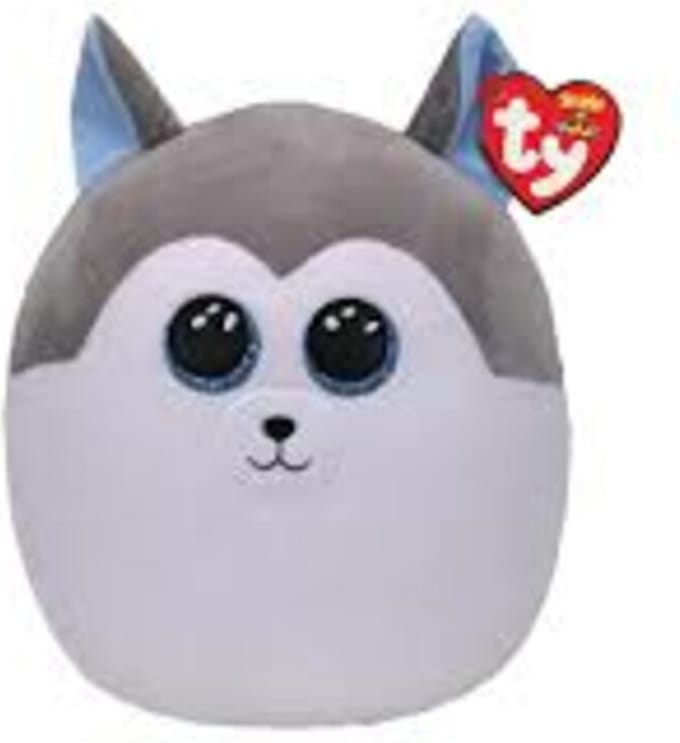 TY Squish a Boo Slush Husky 20 cm