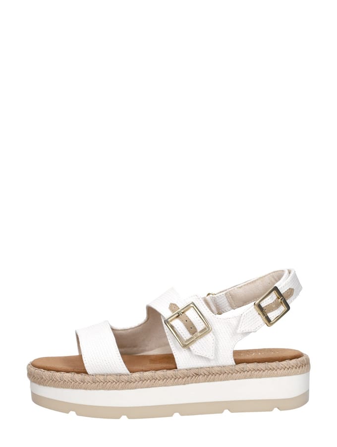 Sandalen Toms Giana Sandalen Plat - wit - Maat