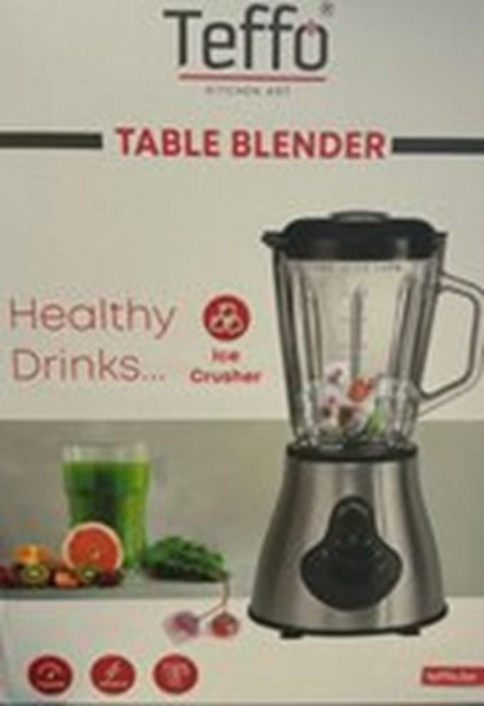 Teffo blender met Ice Crush en Pulse - 4 cups - 5 speeds - 400W - 1,5 L