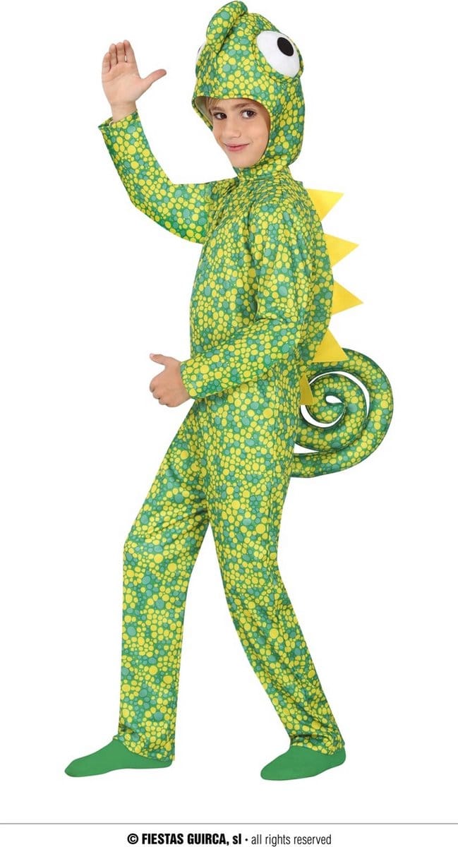 Fiestas Guirca Verkleedpak Kameleon Junior Polyester Mt 116