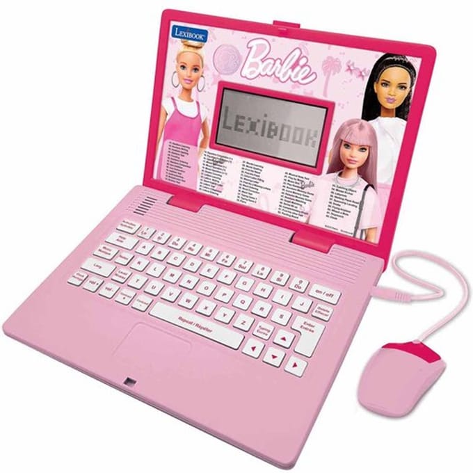 Barbie Tweetalige Educatieve Laptop met 124 activiteiten (EN/ES)