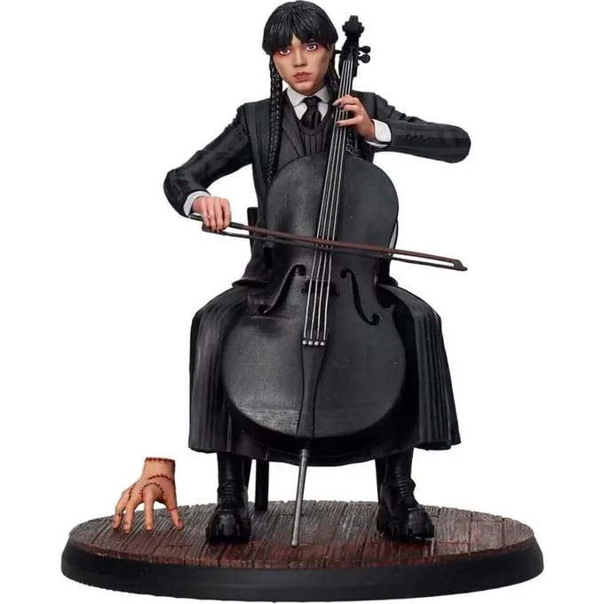 Wednesday Wednesday - Playing Cello Unisex beeld - meerkleurig - Standard