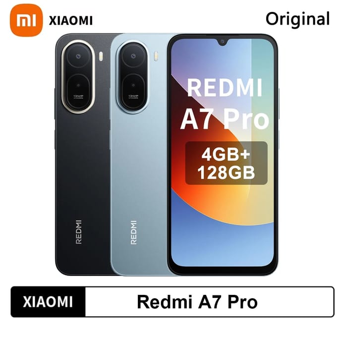 Xiaomi Redmi A7 Pro Global Version NFC Telefoon 6,9 Inch 120Hz Scherm HyperOS 3 Octa Core 6000mAh Batterij Mobiele Telefoon Blauw