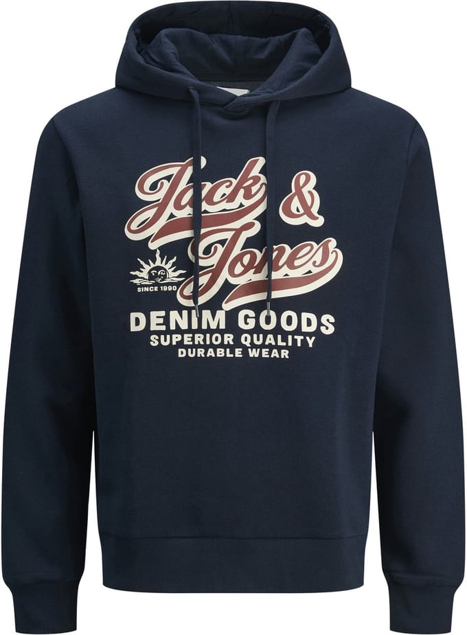 JACK&JONES - JJELOGO SWEAT HOOD 2 COL 25/26 NOOS PLS - Heren - Sweaters