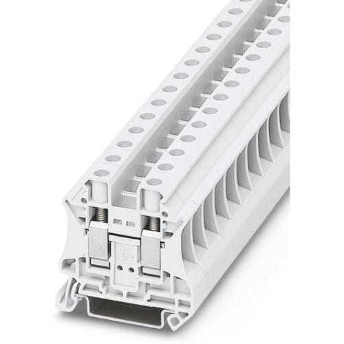 Phoenix Contact 3046317 Doorgangsserieklem 10.2 mm Schroeven Wit 50 stuk(s)