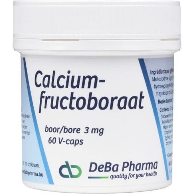 Deba Pharma Calciumfructoboraat 60 Capsules