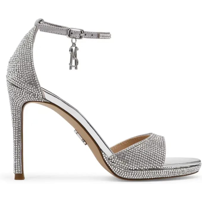 Steve Madden Evers-r Hakken Dames - Zilver - Maat 37