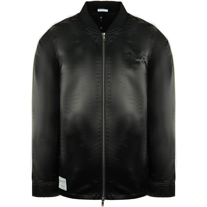 Mitchell & Ness Plain Heren Zwart Jasje