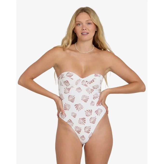 Dames zwempak uit 1 stuk Billabong Sandy Shells Hailey