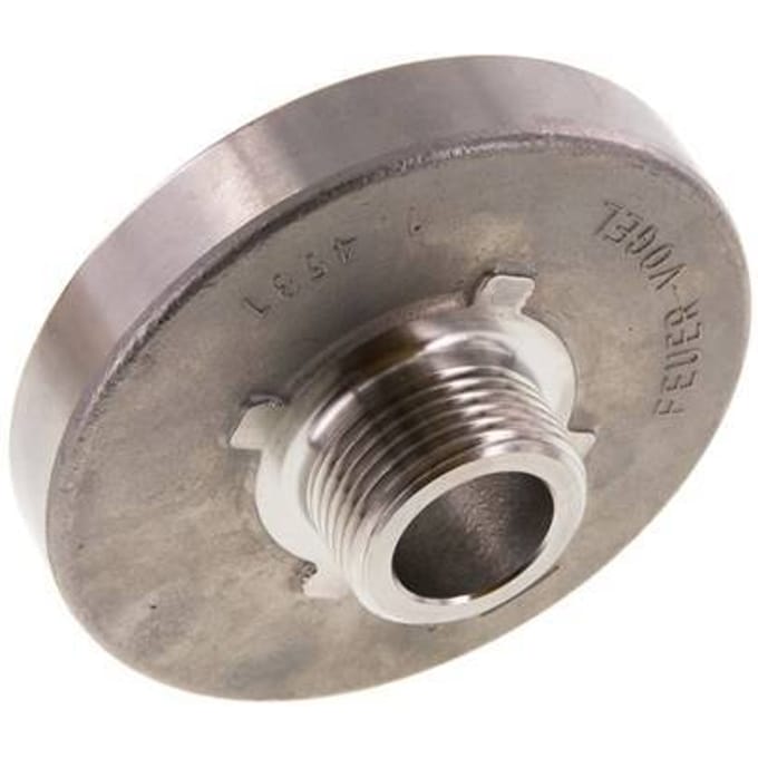 52-C (66 mm) RVS Storz-koppeling G 1'' Buitendraad