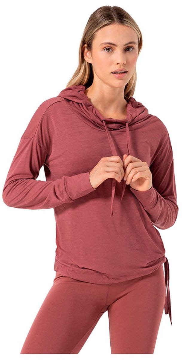 Super.natural Funnel Regular Fit Hoodie Roze S Vrouw