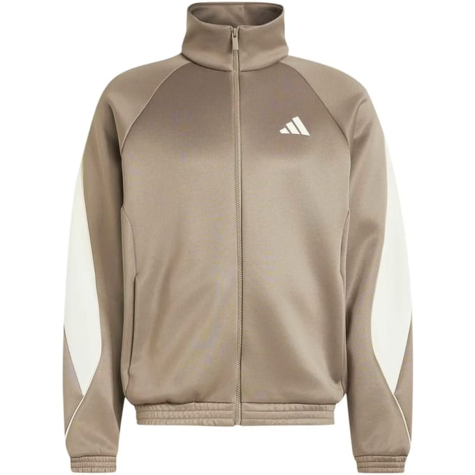 relaxed fit sweatjack van katoenmix