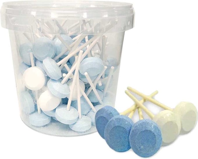 Babysweeties Dextrose Lollie Blauw-Wit - 700 gram