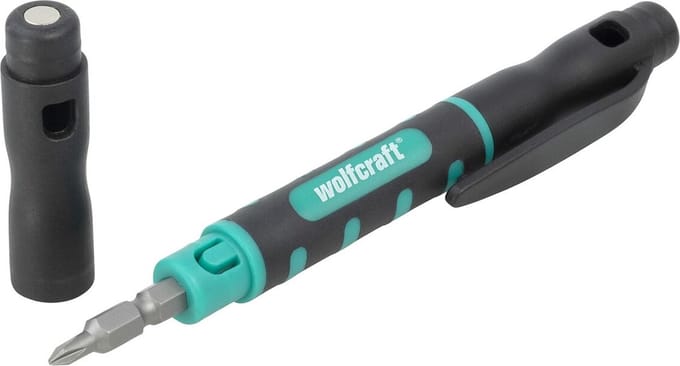 wolfcraft - Micro bit pen - Precisie schroevendraaier - Horloge schroevendraaier - Bril - 8736000