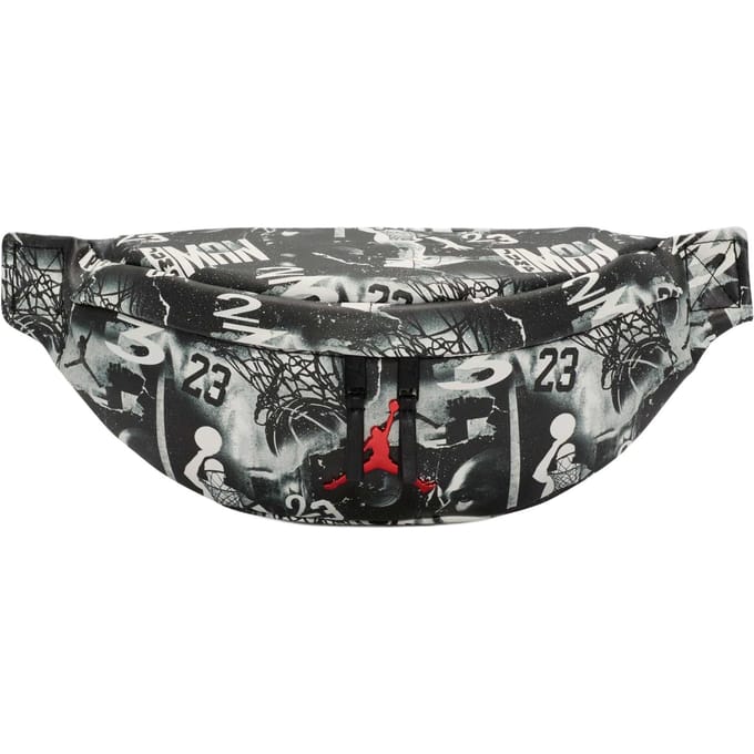 Jordan Synthetisch Leer Heuptasje Heren Zwart & Zeilwit ONESIZE