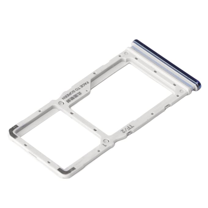 Simkaarthouder Set Plastic Borstel Uitwerppin Opslag Kaartsleuf Houder Smartphone Accessoires voor Redmi blauw