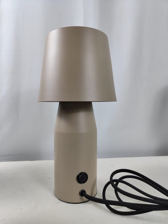 ETH Aron tafellamp 1x E27 h269xd110 zand