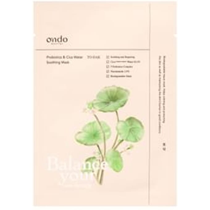 Ondo - Beauty Mask - 4 Types Probiotics & Cica Water Soothing