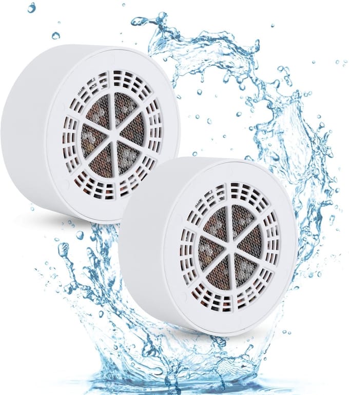Dailygoods- Waterfilter 8-laagse Structuur - Douchefilter - Badfilter