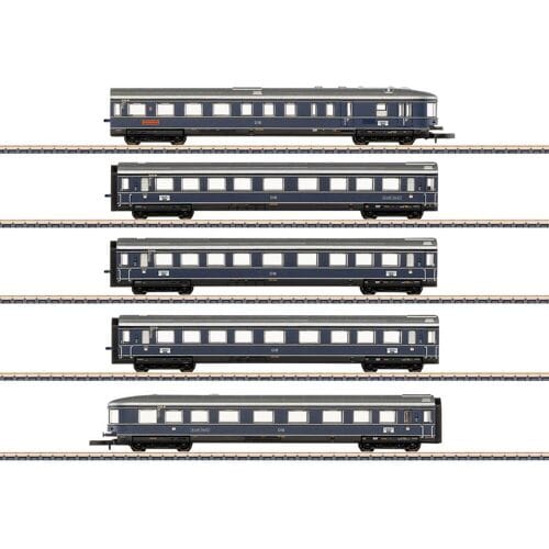 Märklin 087615 Z Wagenset Blue Enzian DB, MHI