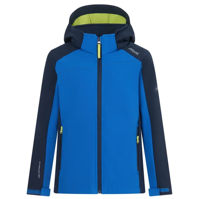 Regatta Haydenbury Softshelljack Blauw 13 Years Kinderen