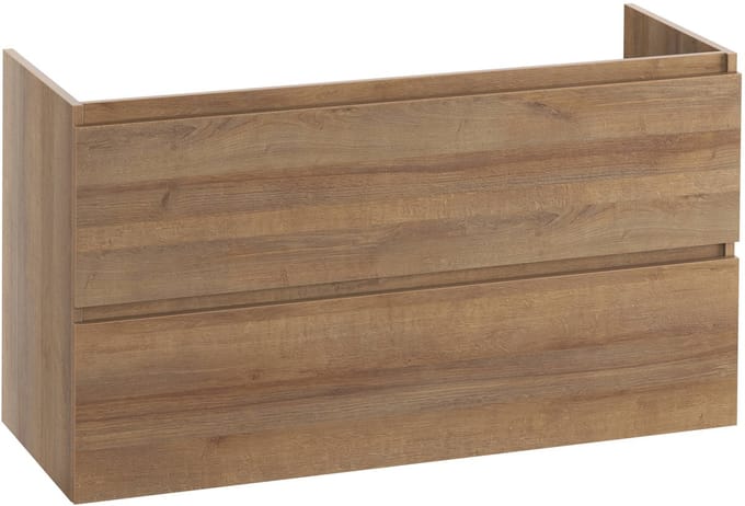 Saqu Terra wastafelonderkast excl. greep 120x45x65cm denver eiken
