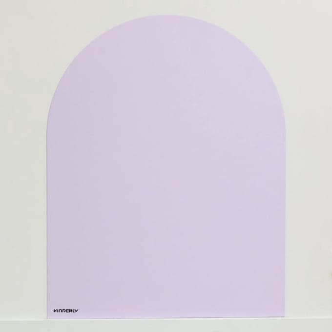 Kinderlybaby - Verwijderbaar magnetisch behang - LILAC