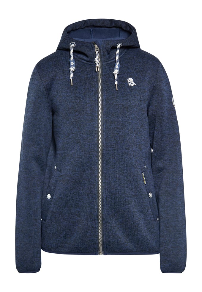 Schmuddelwedda Gebreide fleeceblouse Heren marine gem