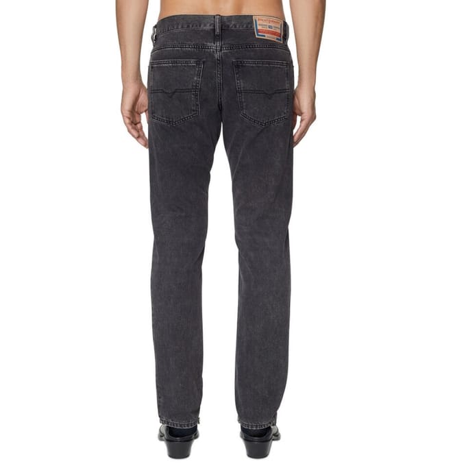 Diesel D-Sark zwart gewassen jeans