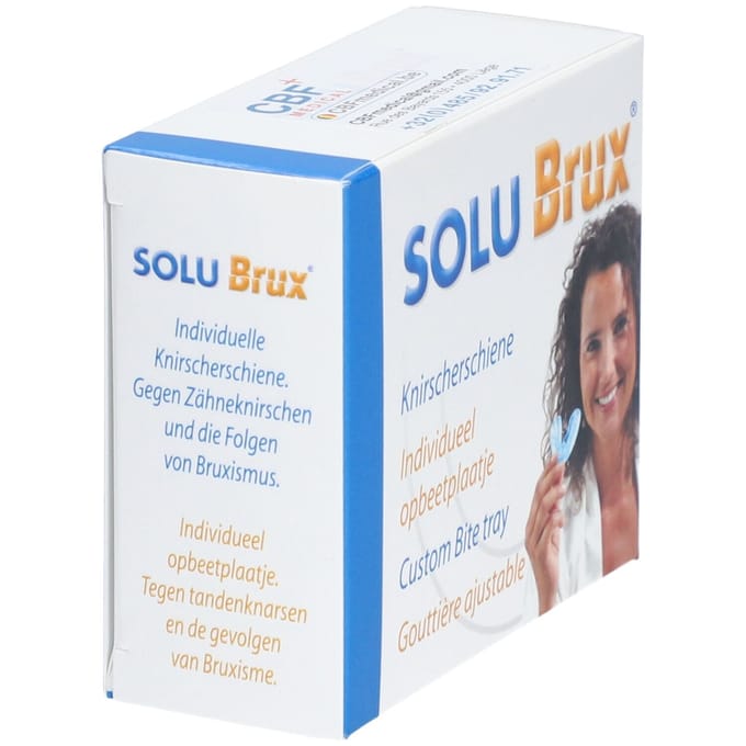 Solu Brux Opbeetplaatje Aanpasbaar Transparant 1 Overige
