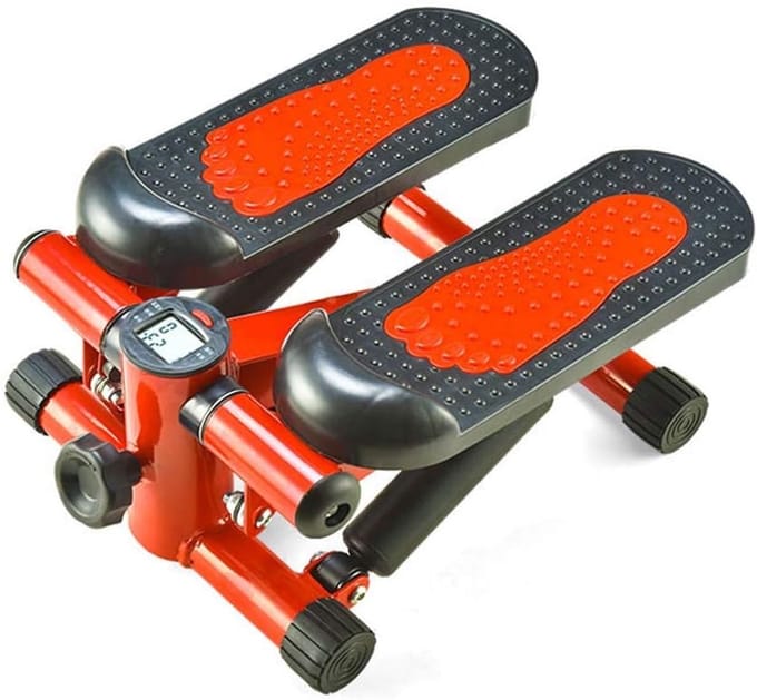 Fitness Stepper - Hometrainer - Thuis Trainen - Compact en Draagbaar - 38x32x20cm - Zwart