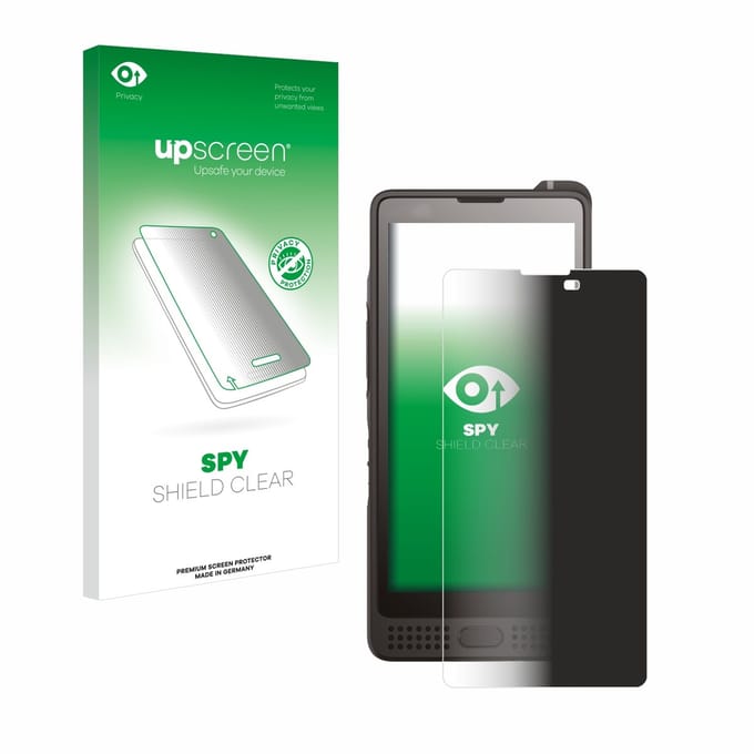 upscreen - privacy screenprotector voor Sonim XP10 - Folie Beschermfolie Blauwlichtfilter