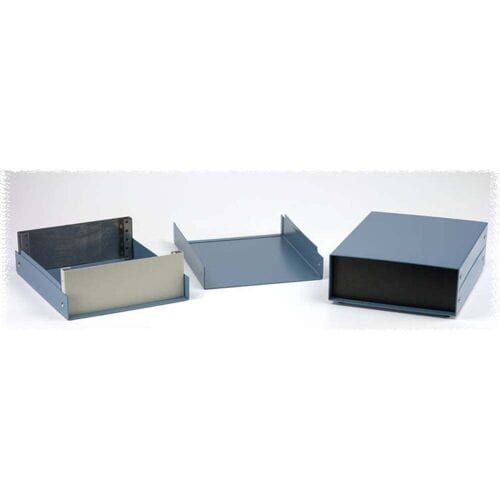 Hammond Electronics 1458VB4B Instrumentbehuizing 101 x 152 x 101 Aluminium Blauw 1 stuk(s)