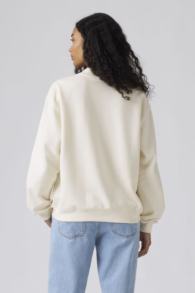Levi's Graphic Collins Mockneck Sweatshirt Taglia: S | Maglie a manica lunga Outlet | Donna