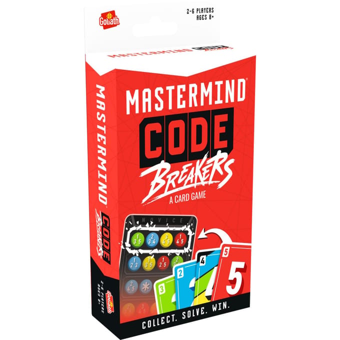 Goliath Mastermind - Code Breakers - Nederlandstalig kaartspel - 2-6 spelers
