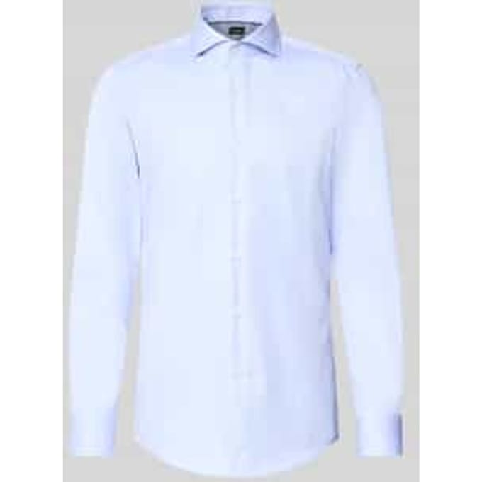 Slim fit zakelijk overhemd van pure katoen model 'H-HANK-SP-B1-C1-263'