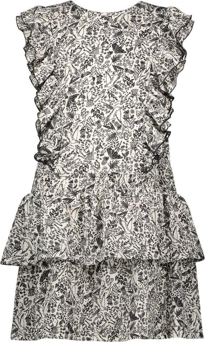 B. Nosy Y402-5847 Meisjes Jurk - Magic Palm AO - Maat 116