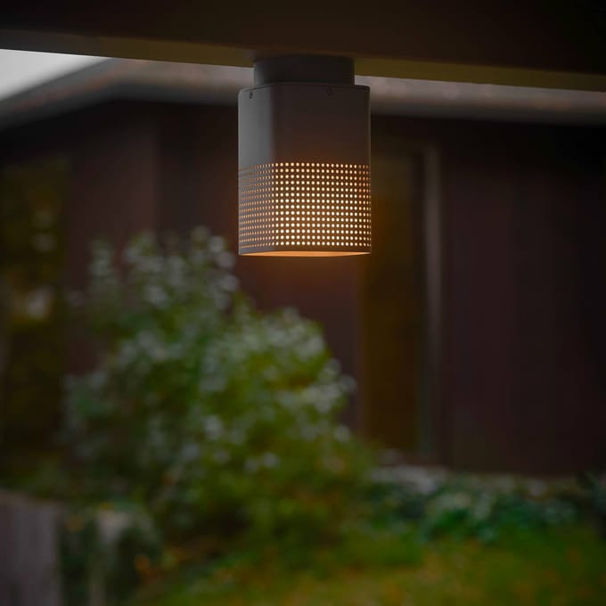 Nordlux Sidara Seaside buiten-downlight, antraciet, IP54, E27