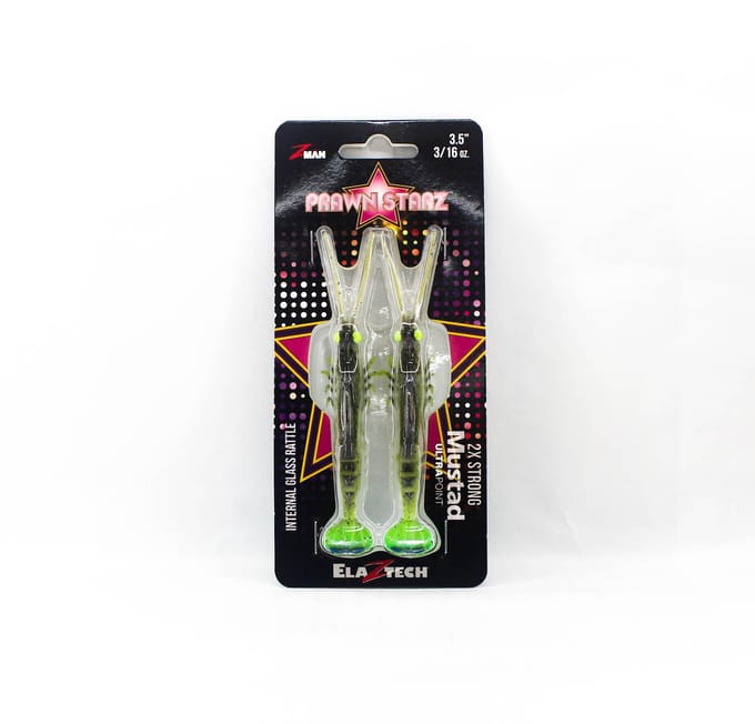 Zman Soft Lure PrawnstarZ 3,5 Inch 2/Pack Fried Chicken (9125)
